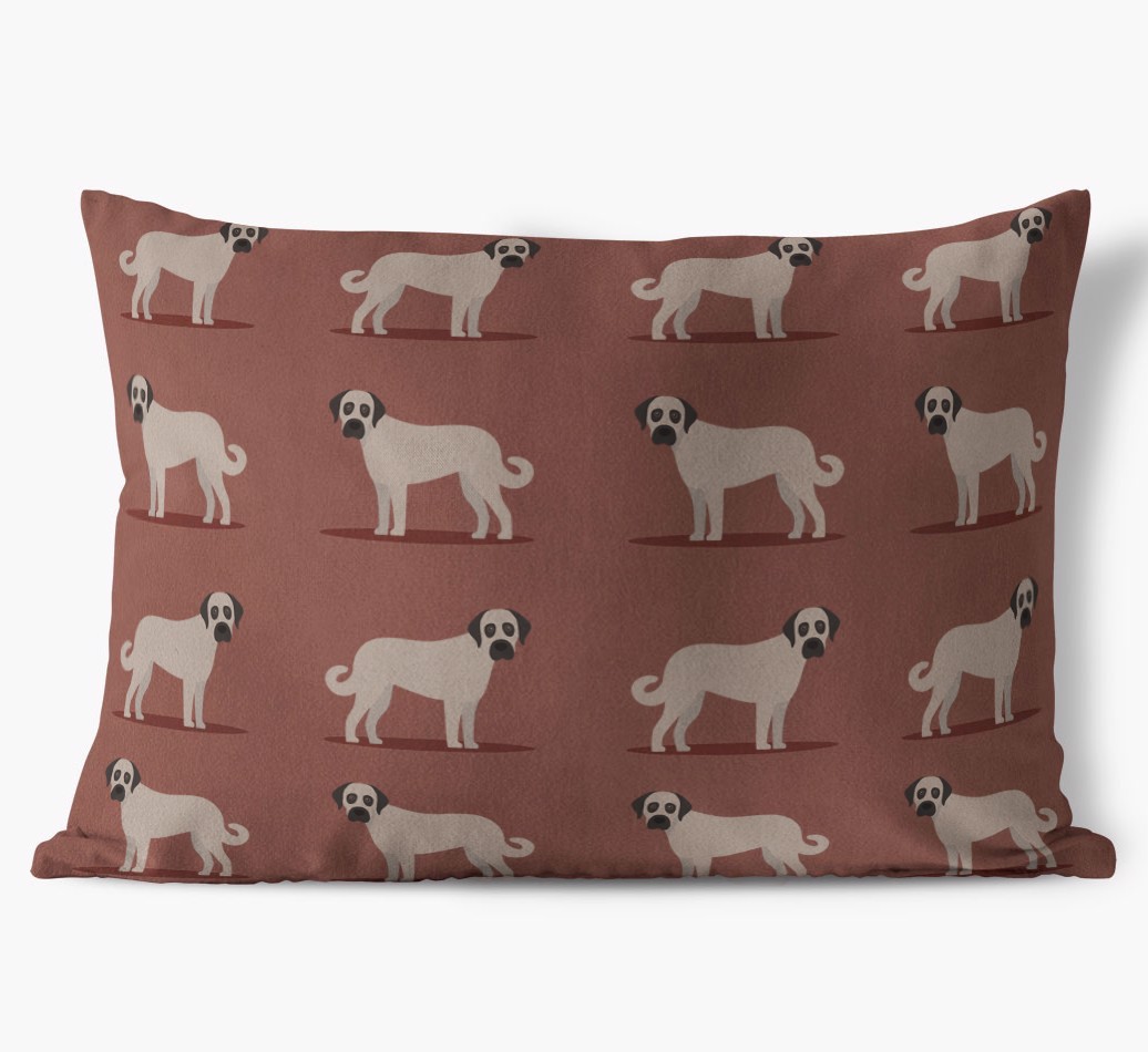 Yappicon Profile Pattern: Personalized {breedFullName} Soft Touch Pillow