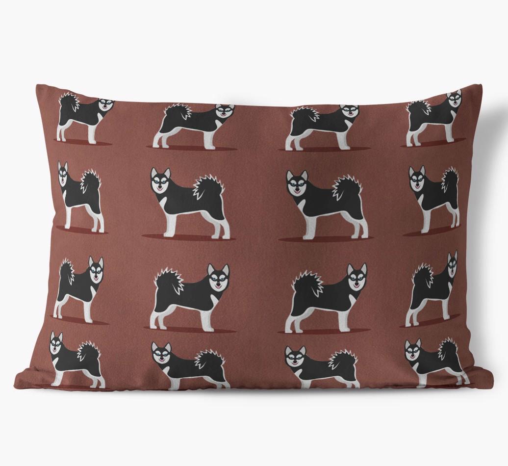 Yappicon Profile Pattern: Personalized {breedFullName} Soft Touch Pillow