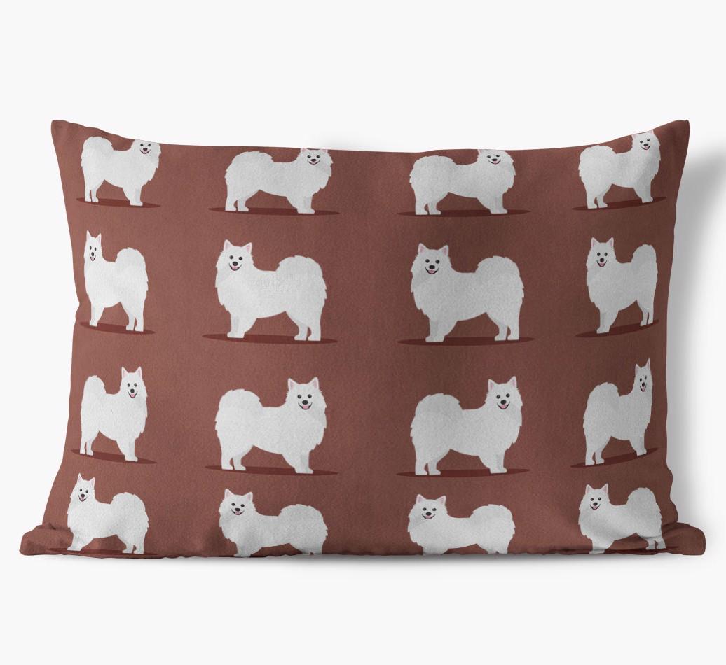 Yappicon Profile Pattern: Personalized {breedFullName} Soft Touch Pillow