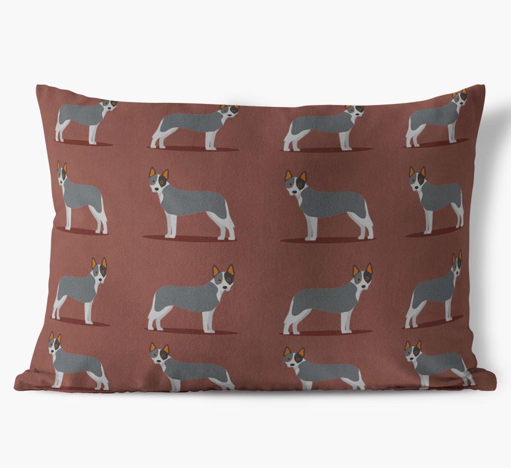 Yappicon Profile Pattern: Personalized {breedFullName} Soft Touch Pillow