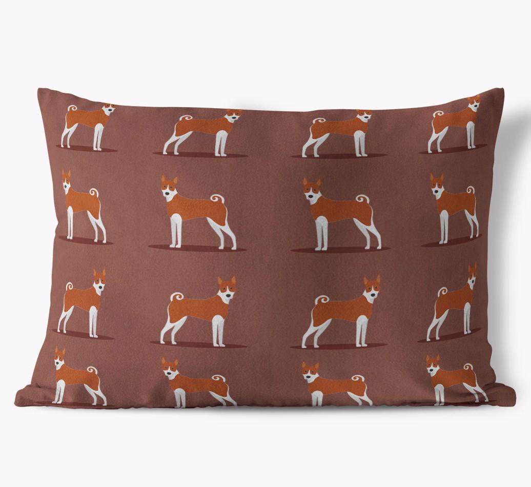 Yappicon Profile Pattern: Personalized {breedFullName} Soft Touch Pillow