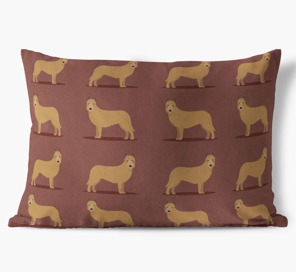 Yappicon Profile Pattern: Personalized {breedFullName} Soft Touch Pillow