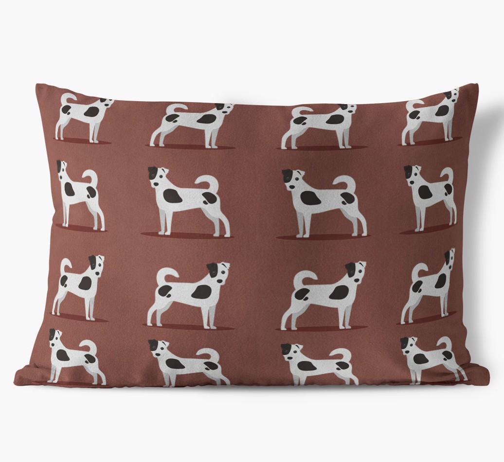 Yappicon Profile Pattern: Personalized {breedFullName} Soft Touch Pillow