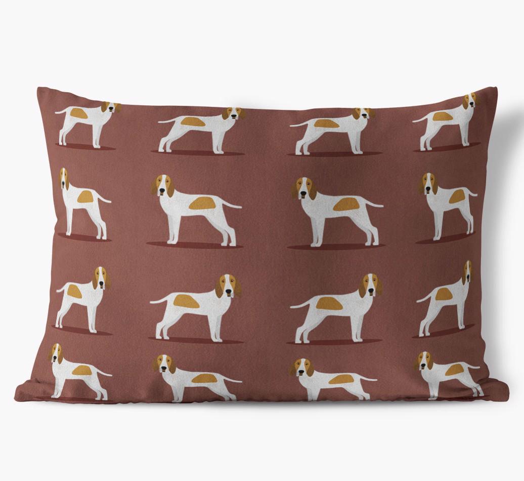 Yappicon Profile Pattern: Personalized {breedFullName} Soft Touch Pillow