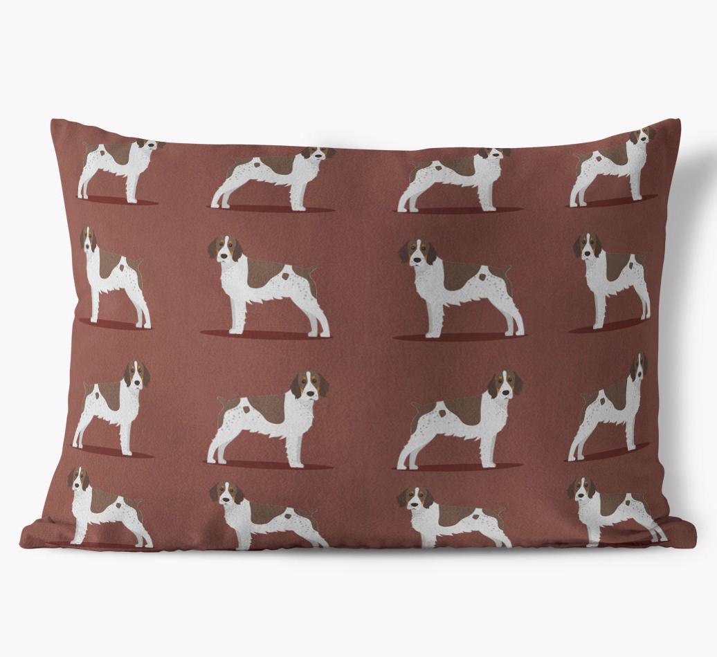 Yappicon Profile Pattern: Personalized {breedFullName} Soft Touch Pillow