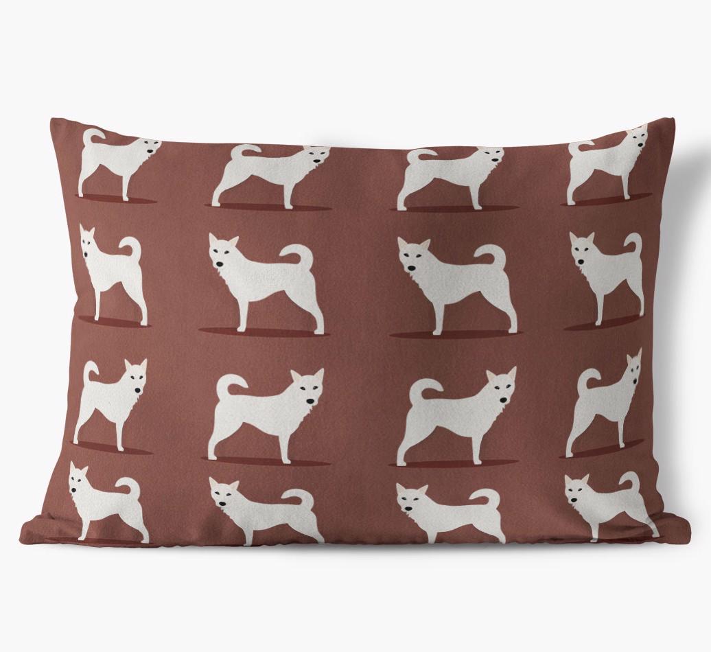 Yappicon Profile Pattern: Personalized {breedFullName} Soft Touch Pillow