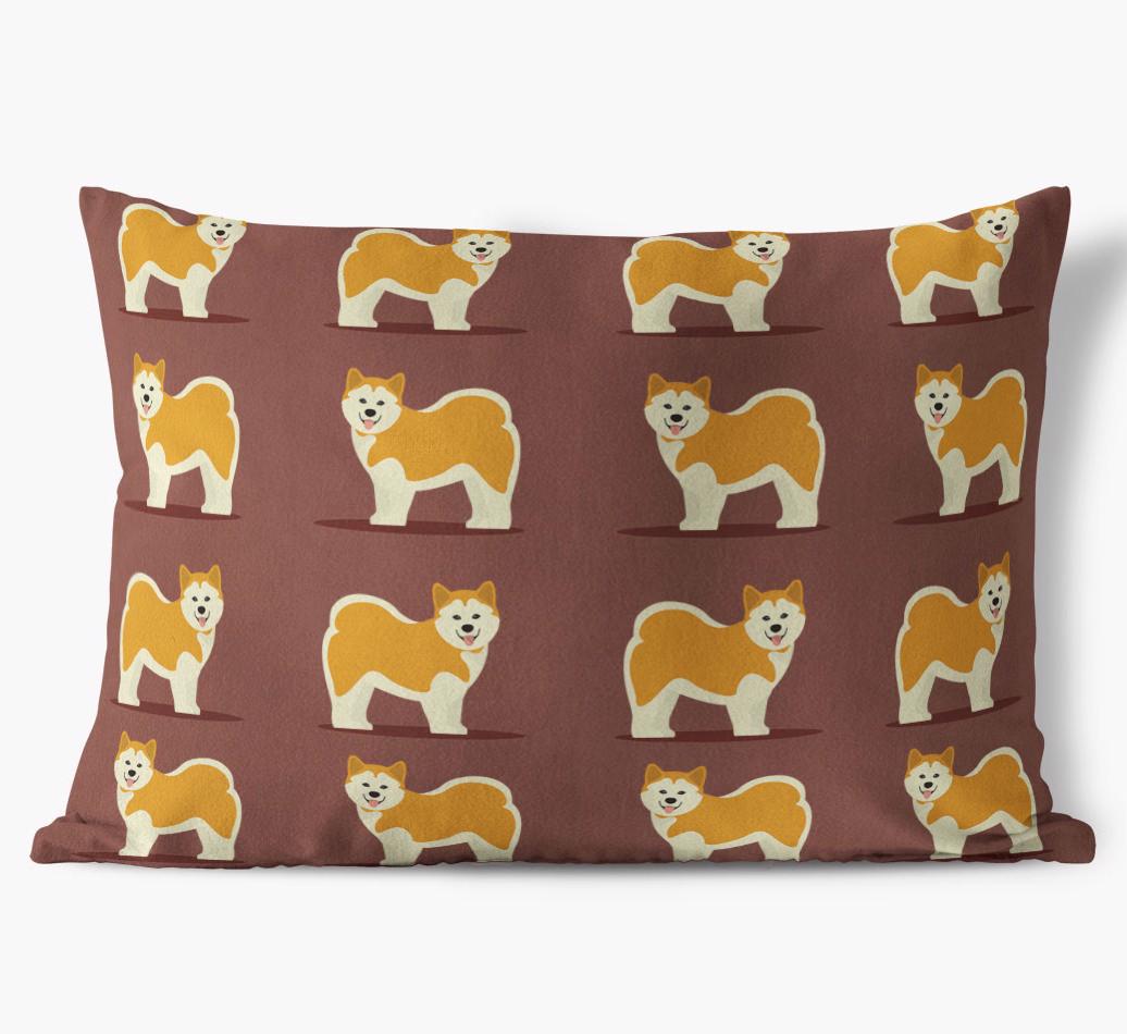 Yappicon Profile Pattern: Personalized {breedFullName} Soft Touch Pillow