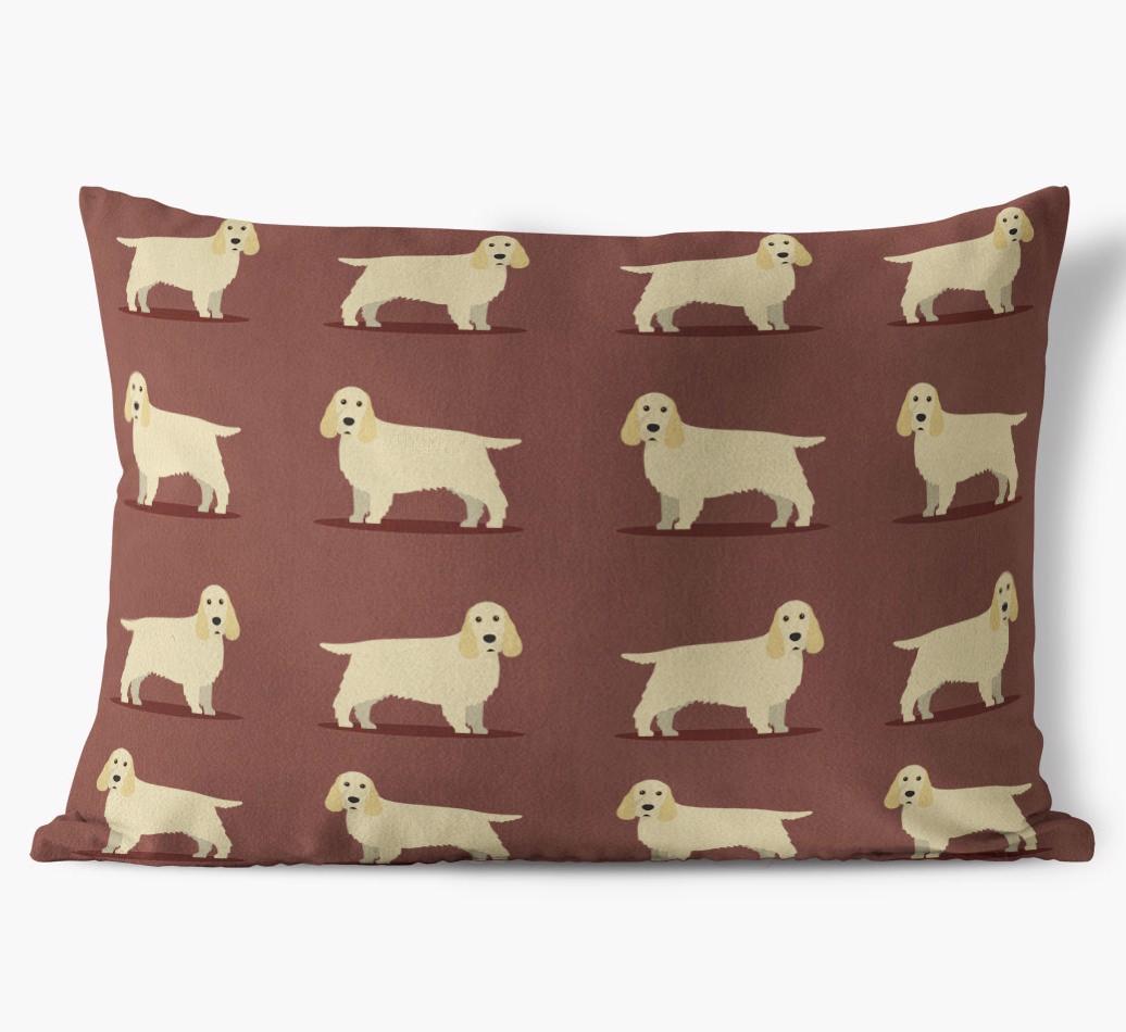 Yappicon Profile Pattern: Personalized {breedFullName} Soft Touch Pillow