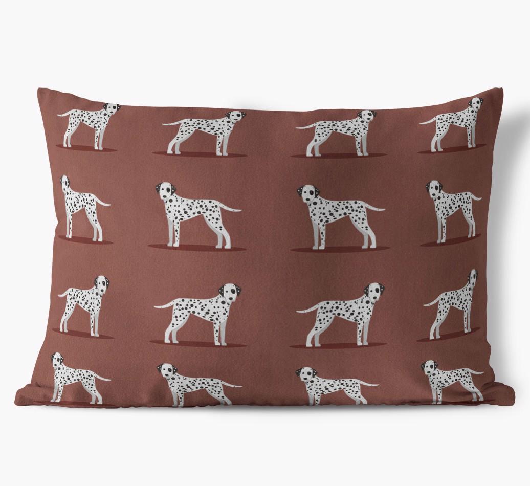 Yappicon Profile Pattern: Personalized {breedFullName} Soft Touch Pillow