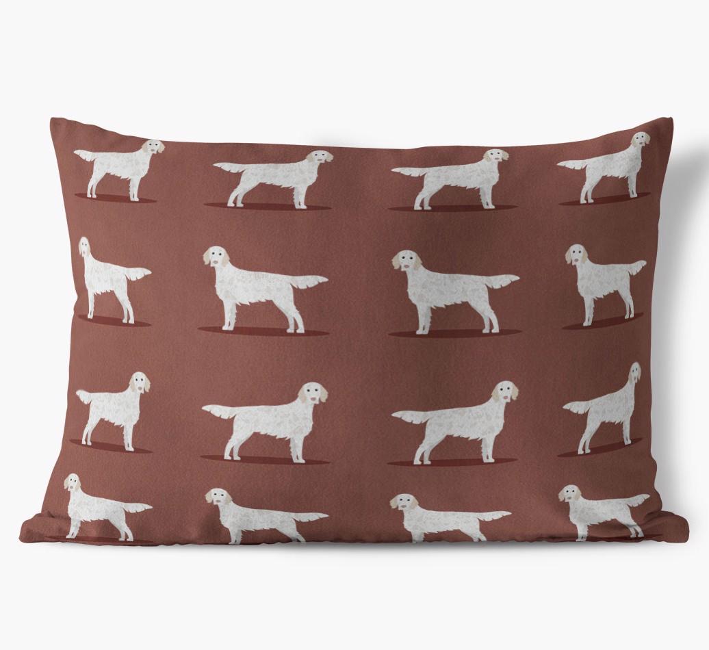 Yappicon Profile Pattern: Personalized {breedFullName} Soft Touch Pillow