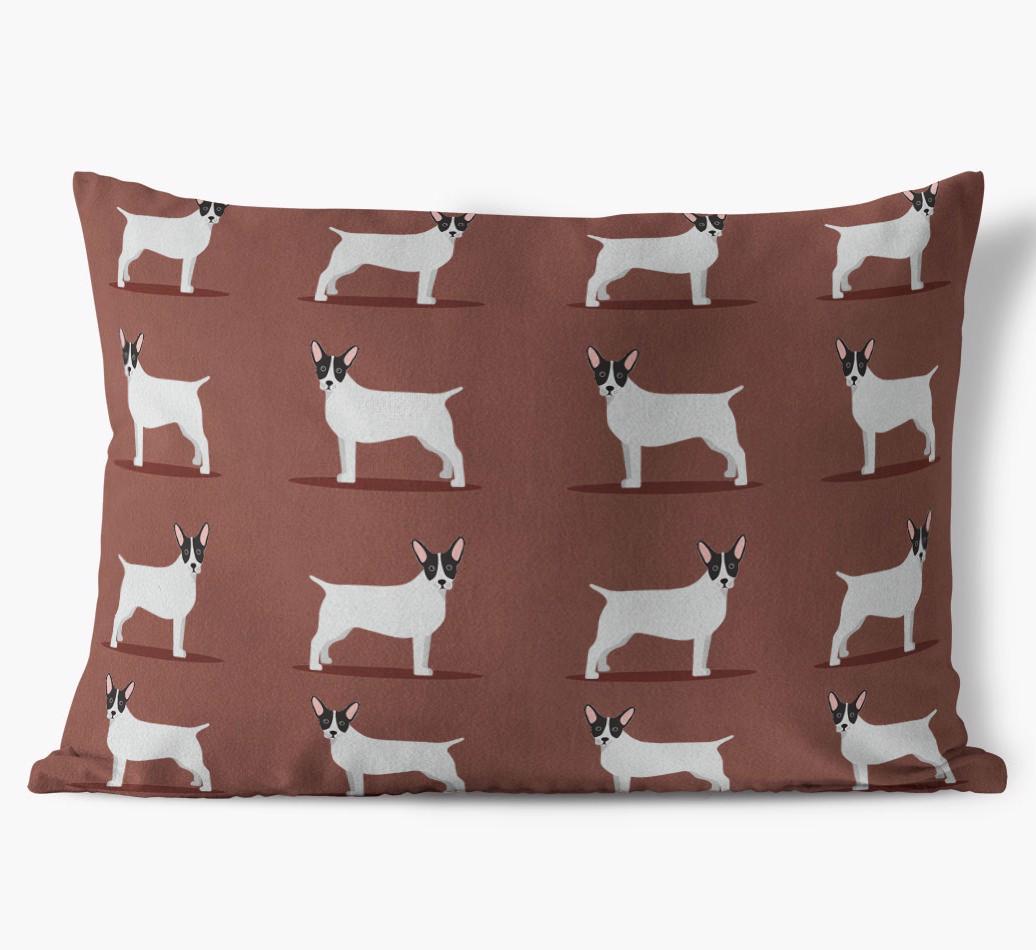 Yappicon Profile Pattern: Personalized {breedFullName} Soft Touch Pillow