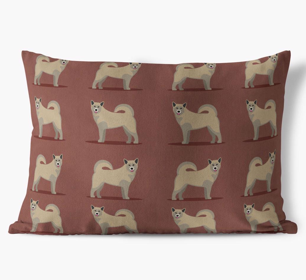 Yappicon Profile Pattern: Personalized {breedFullName} Soft Touch Pillow