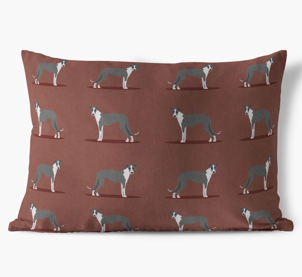 Yappicon Profile Pattern: Personalized {breedFullName} Soft Touch Pillow