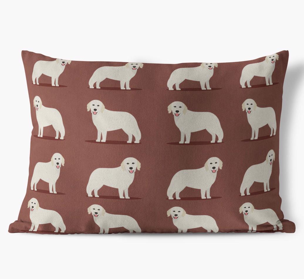 Yappicon Profile Pattern: Personalized {breedFullName} Soft Touch Pillow