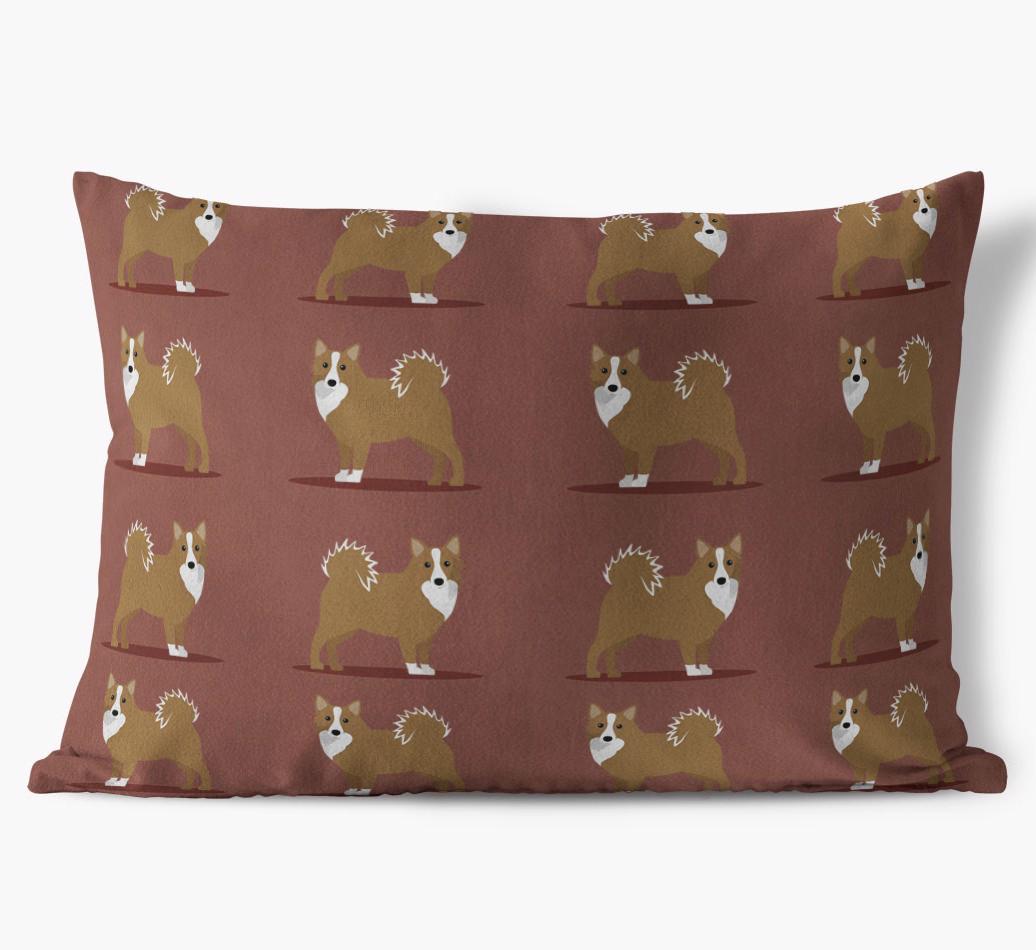 Yappicon Profile Pattern: Personalized {breedFullName} Soft Touch Pillow