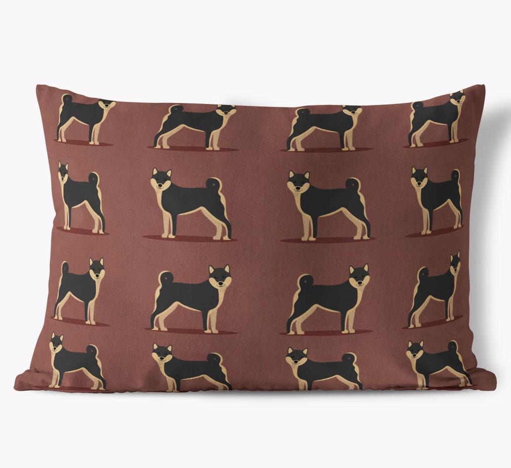 Yappicon Profile Pattern: Personalized {breedFullName} Soft Touch Pillow