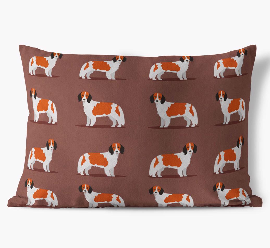 Yappicon Profile Pattern: Personalized {breedFullName} Soft Touch Pillow