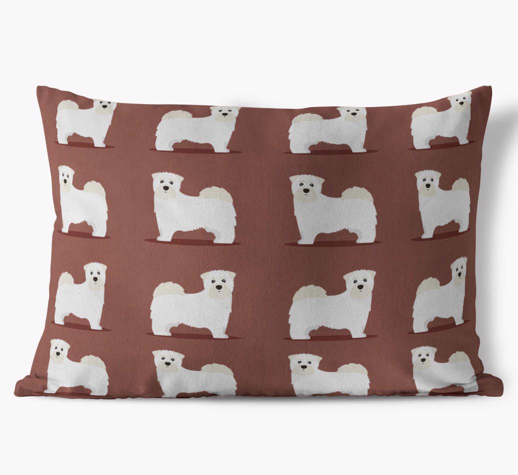 Yappicon Profile Pattern: Personalized {breedFullName} Soft Touch Pillow