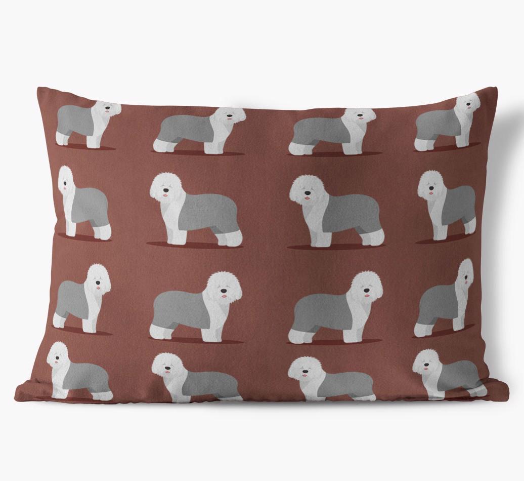 Yappicon Profile Pattern: Personalized {breedFullName} Soft Touch Pillow