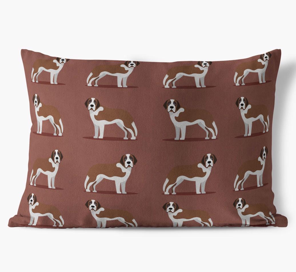 Yappicon Profile Pattern: Personalized {breedFullName} Soft Touch Pillow