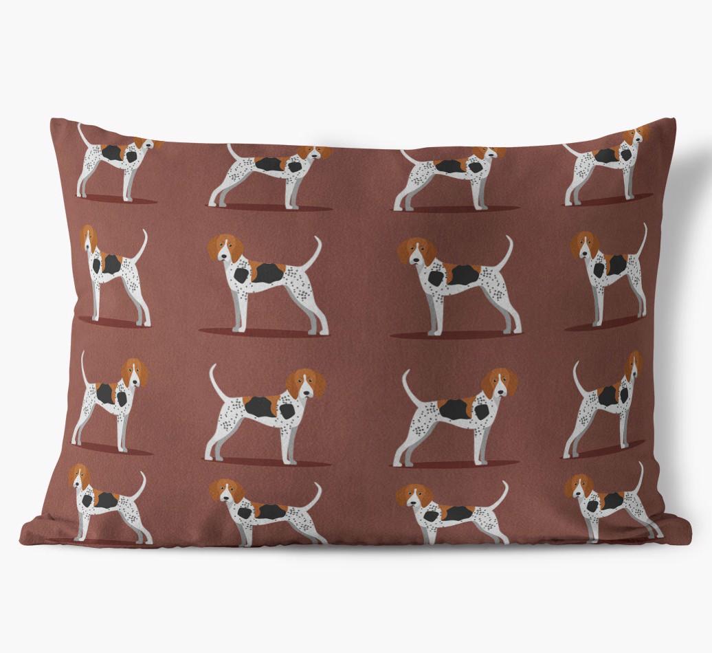 Yappicon Profile Pattern: Personalized {breedFullName} Soft Touch Pillow