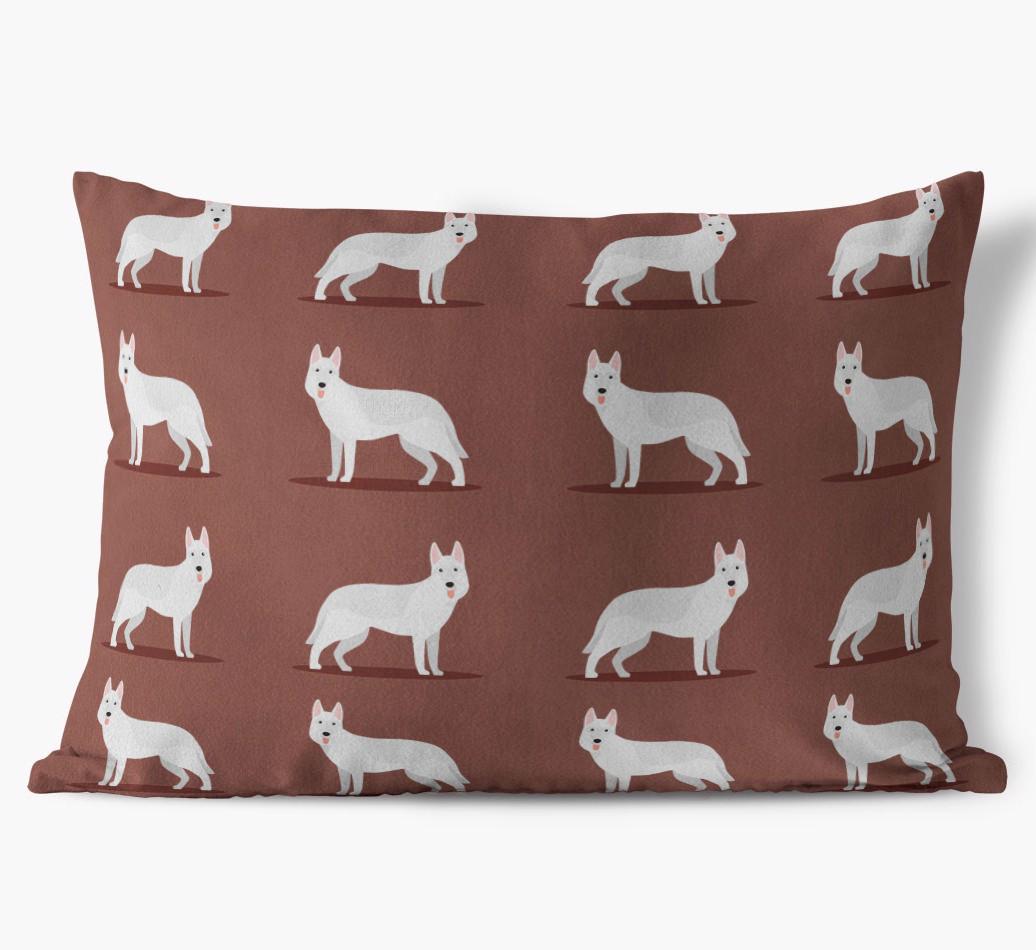 Yappicon Profile Pattern: Personalized {breedFullName} Soft Touch Pillow