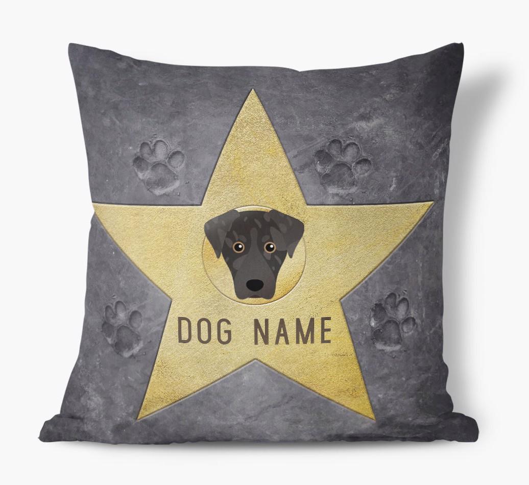 Star of Fame: Personalized {breedFullName} Soft Touch Pillow