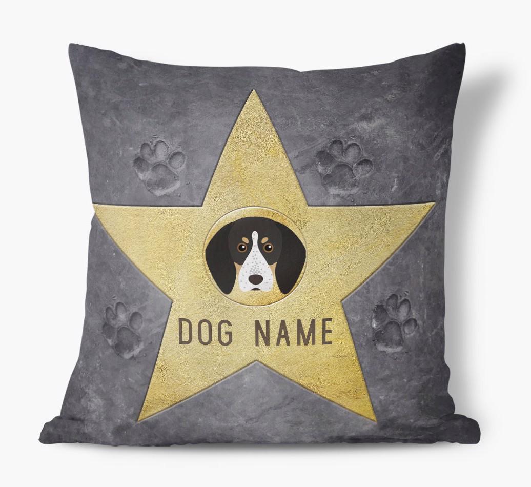 Star of Fame: Personalized {breedFullName} Soft Touch Pillow