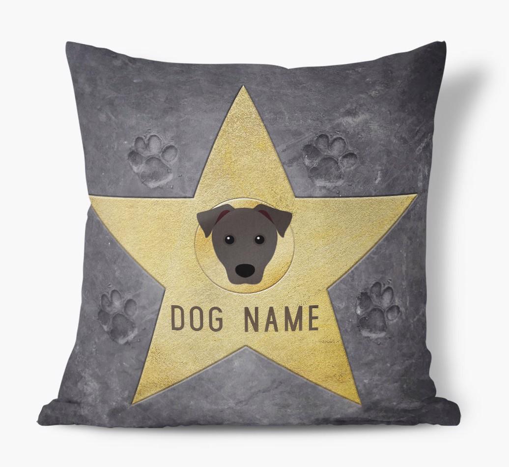 Star of Fame: Personalized {breedFullName} Soft Touch Pillow