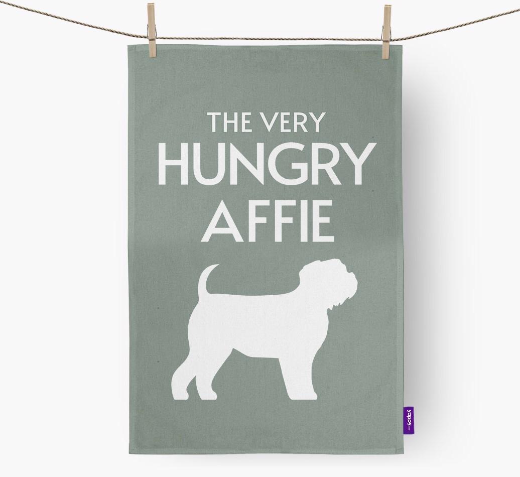 'The Very Hungry...' - Personalized {breedFullName} Dish Towel