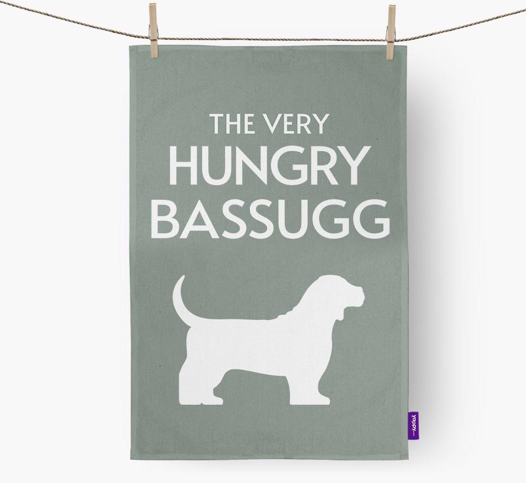 'The Very Hungry...' - Personalized {breedFullName} Dish Towel