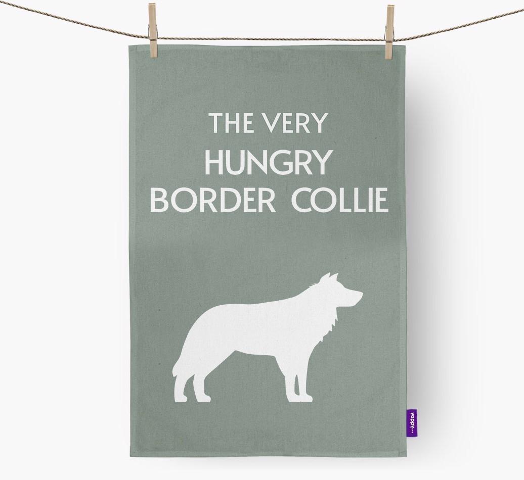 'The Very Hungry...' - Personalized {breedFullName} Dish Towel