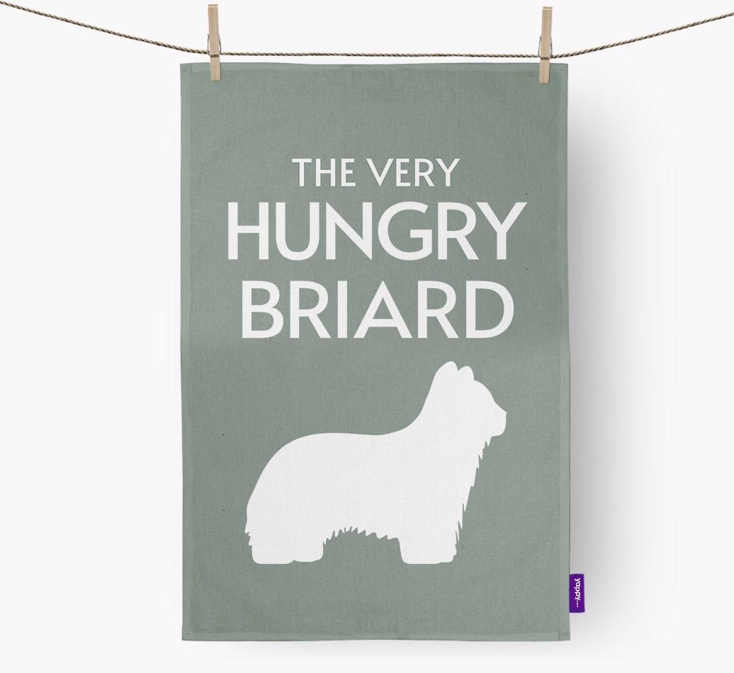 'The Very Hungry...' - Personalized {breedFullName} Dish Towel