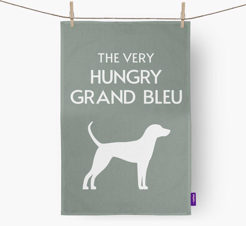 'The Very Hungry...' - Personalized {breedFullName} Dish Towel