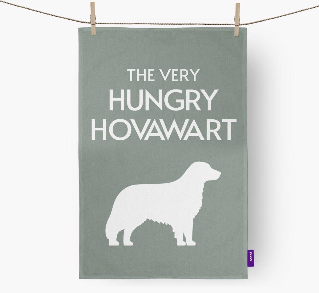 'The Very Hungry...' - Personalized {breedFullName} Dish Towel
