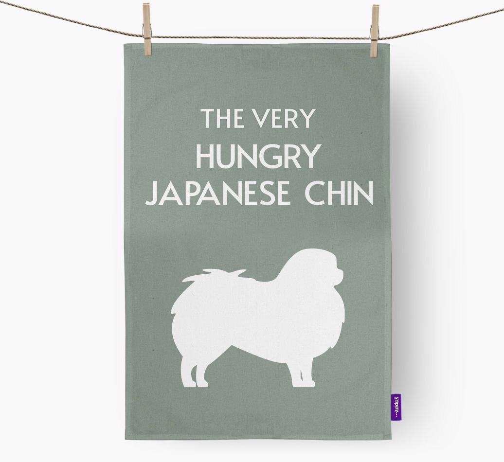 'The Very Hungry...' - Personalized {breedFullName} Dish Towel