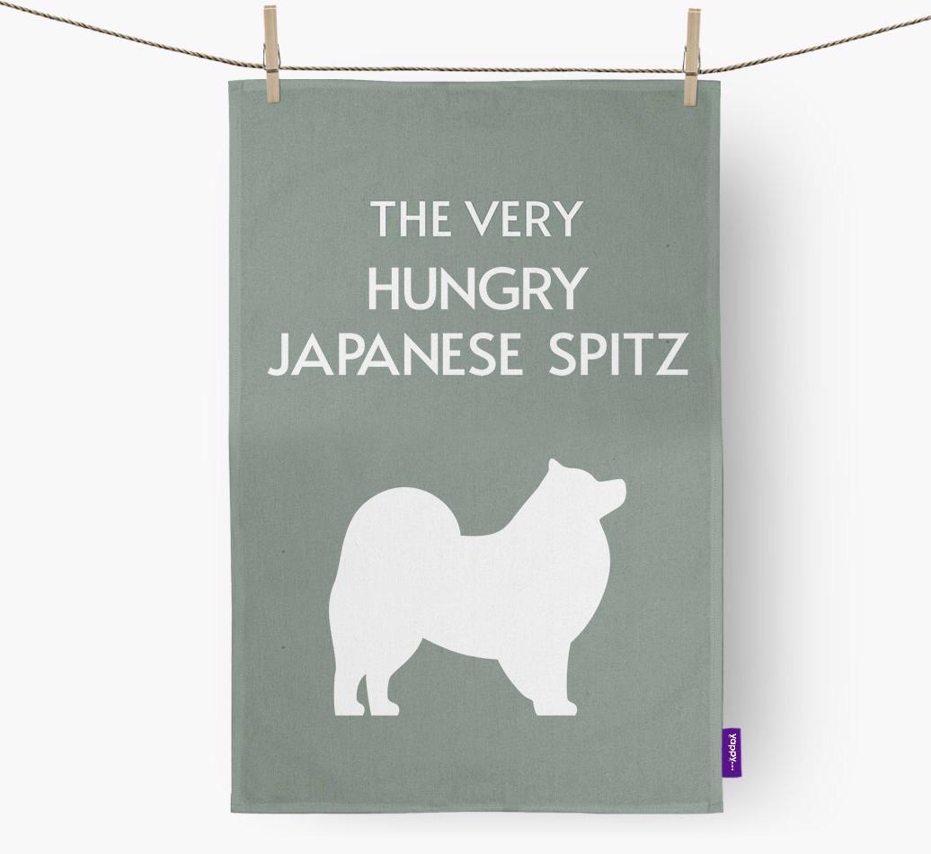 'The Very Hungry...' - Personalized {breedFullName} Dish Towel