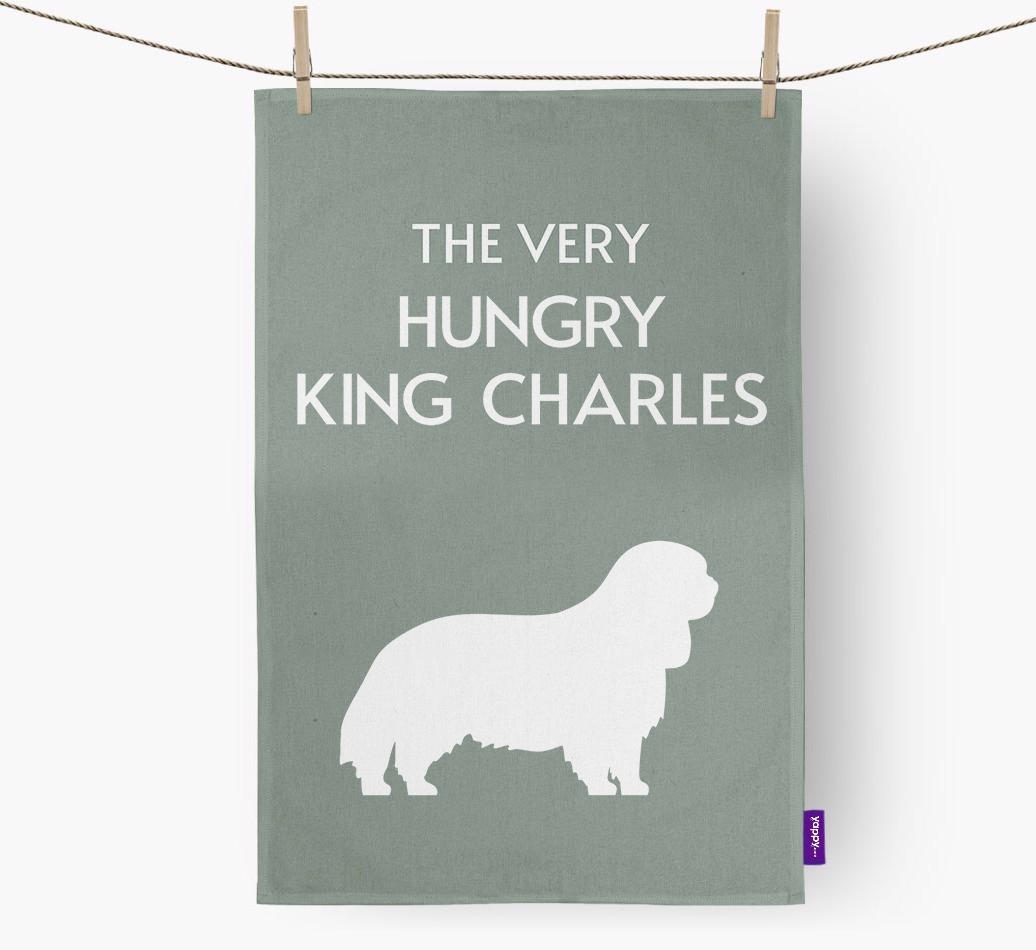 'The Very Hungry...' - Personalized {breedFullName} Dish Towel