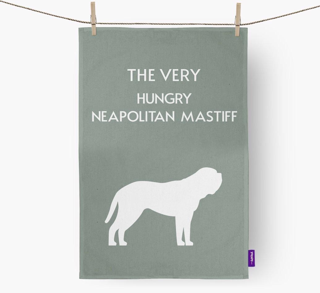 'The Very Hungry...' - Personalized {breedFullName} Dish Towel