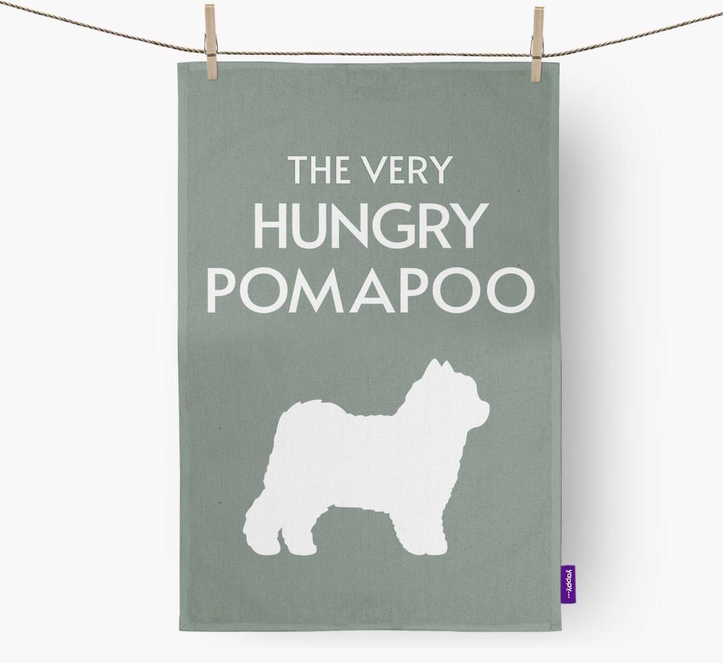 'The Very Hungry...' - Personalized {breedFullName} Dish Towel