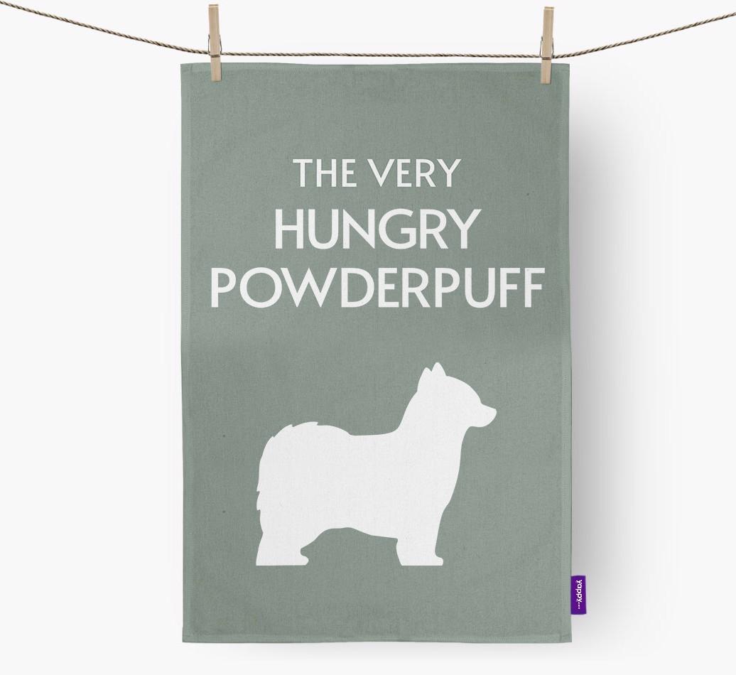 'The Very Hungry...' - Personalized {breedFullName} Dish Towel