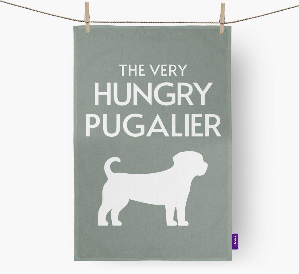 'The Very Hungry...' - Personalized {breedFullName} Dish Towel