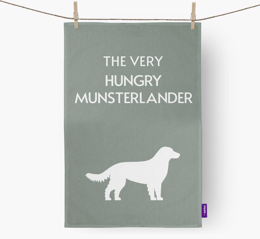 'The Very Hungry...' - Personalized {breedFullName} Dish Towel
