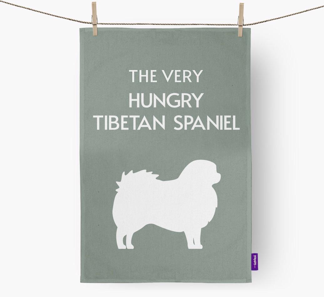 'The Very Hungry...' - Personalized {breedFullName} Dish Towel