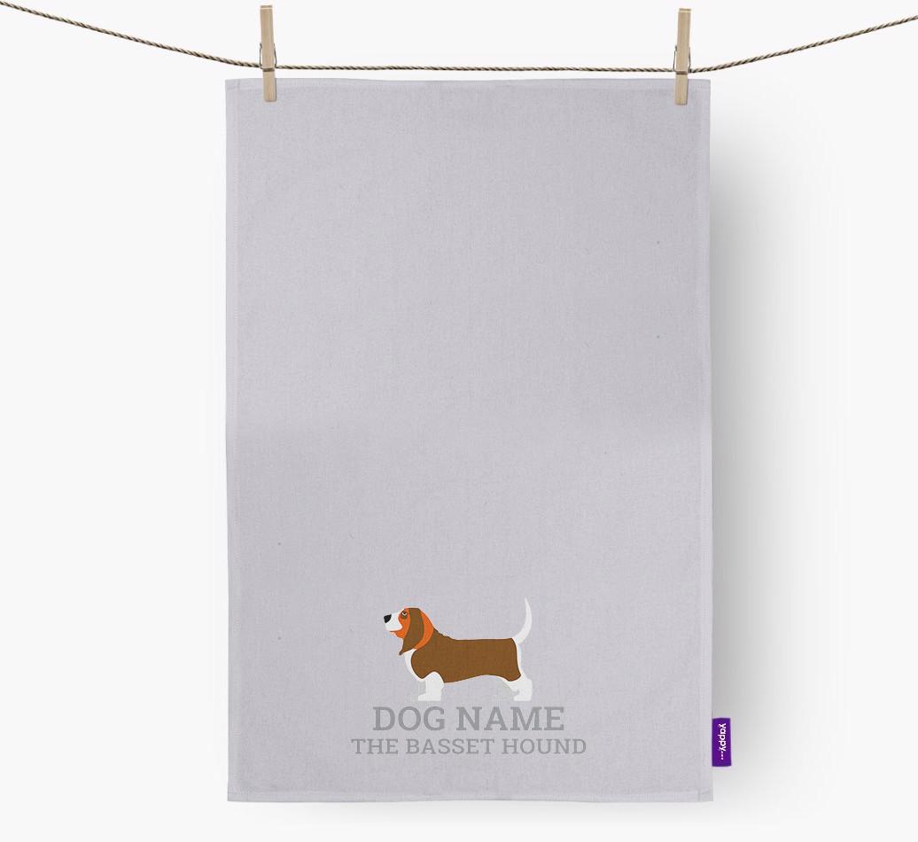 Personalized '{dogsName} The {breedFullName}' Dish Towel