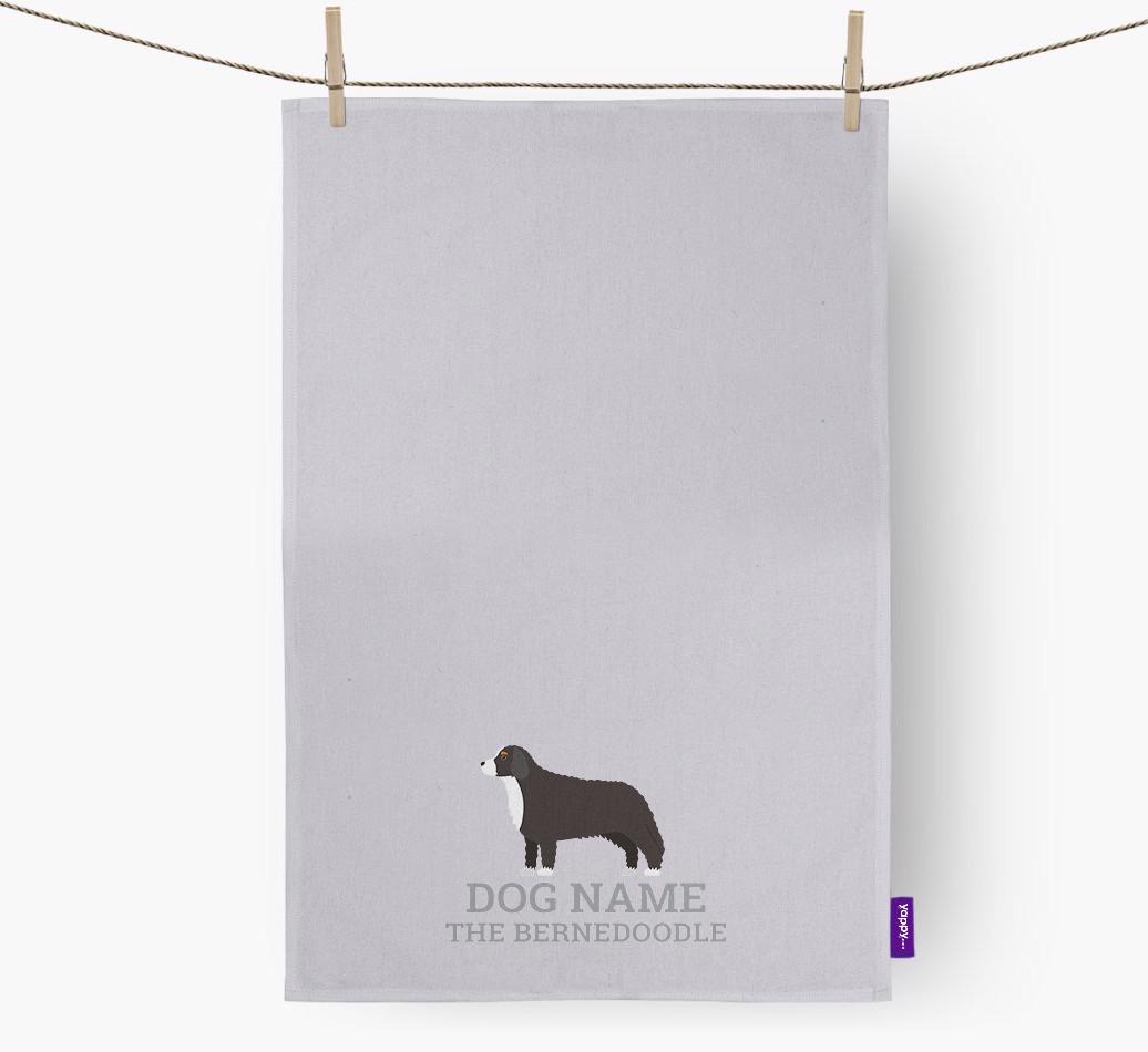 Personalized '{dogsName} The {breedFullName}' Dish Towel