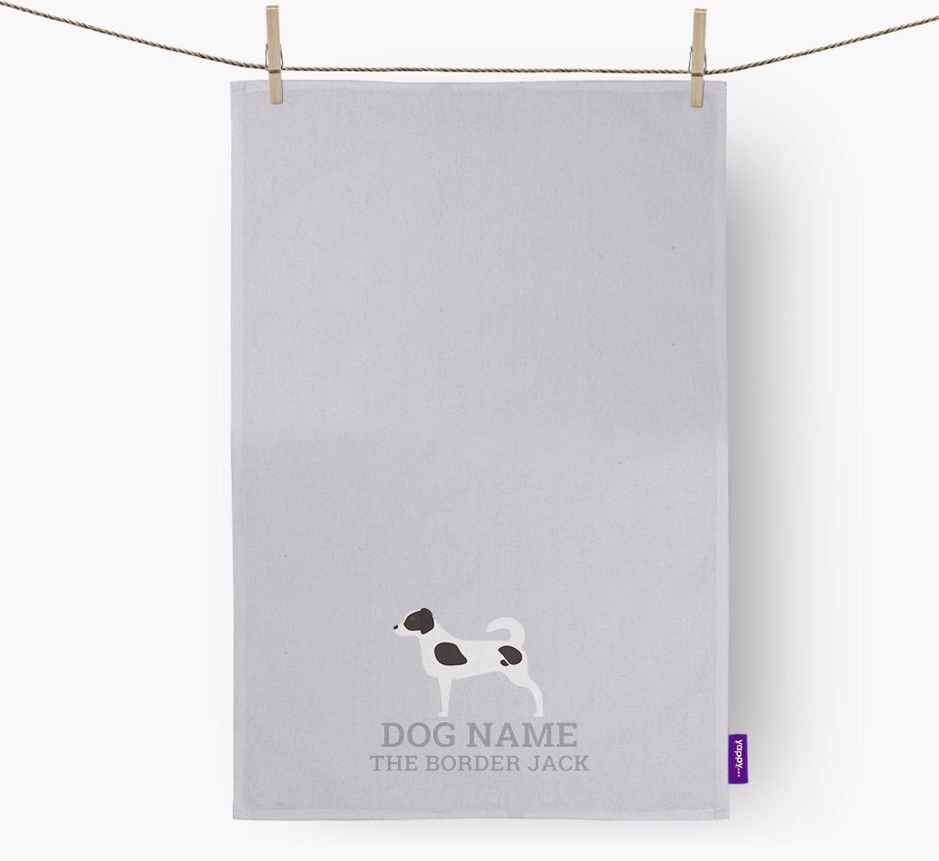 Personalized '{dogsName} The {breedFullName}' Dish Towel