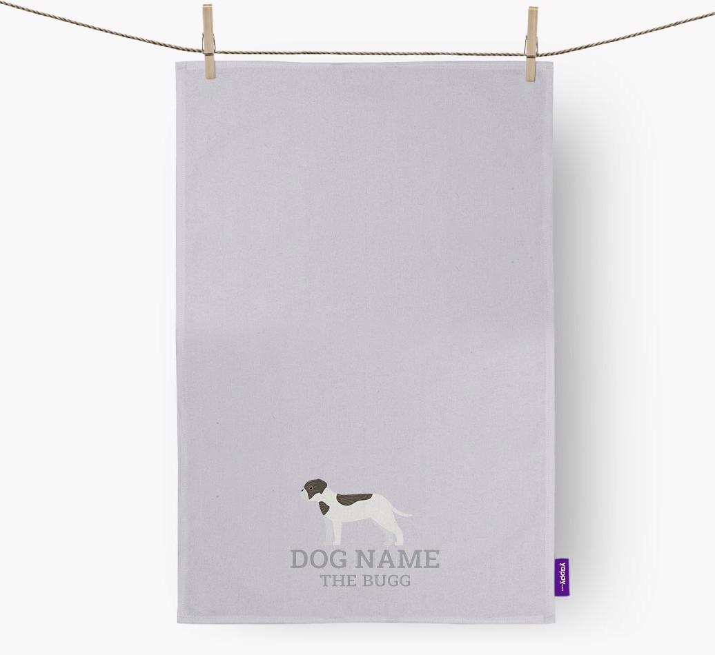 Personalized '{dogsName} The {breedFullName}' Dish Towel