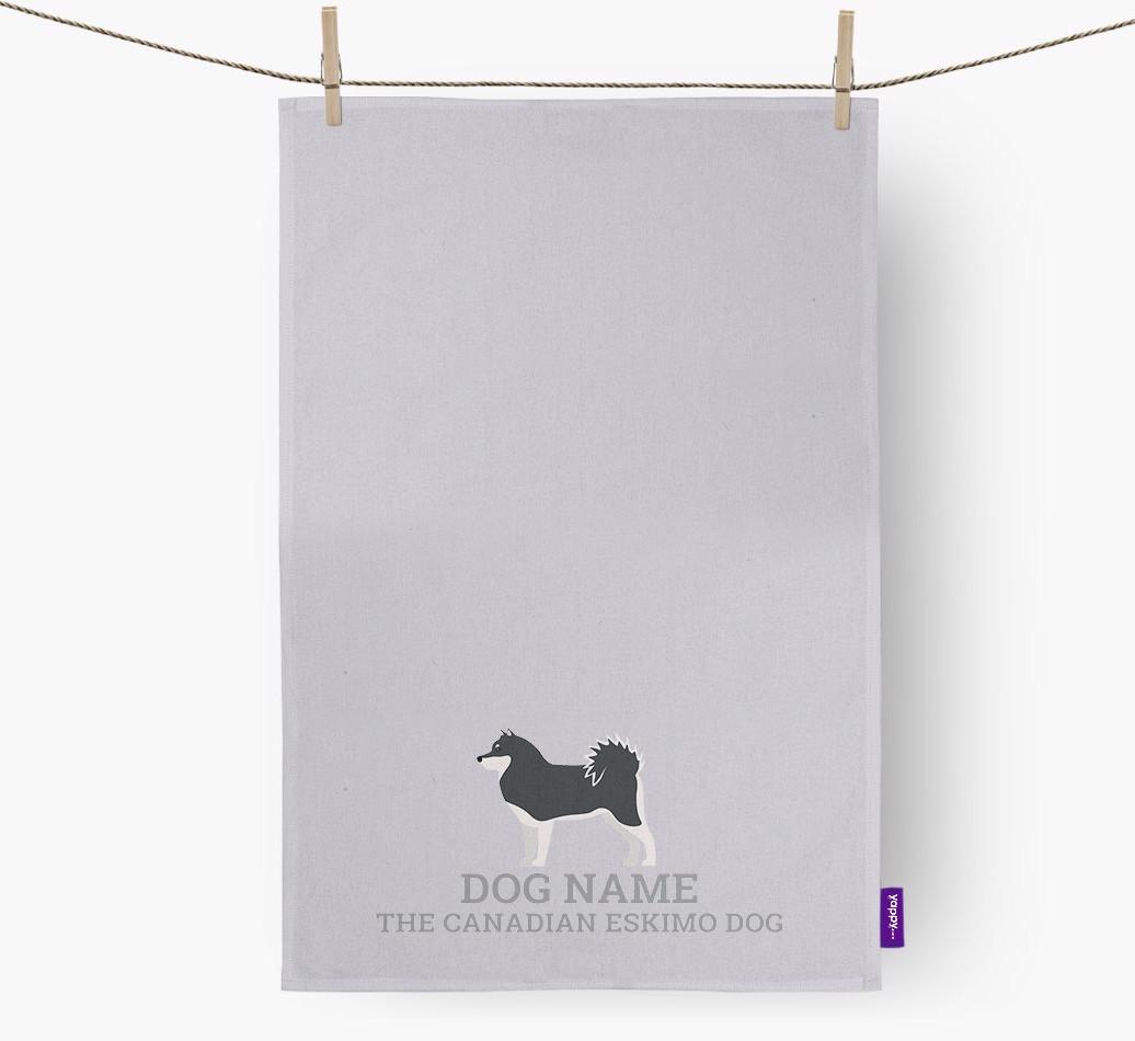 Personalized '{dogsName} The {breedFullName}' Dish Towel