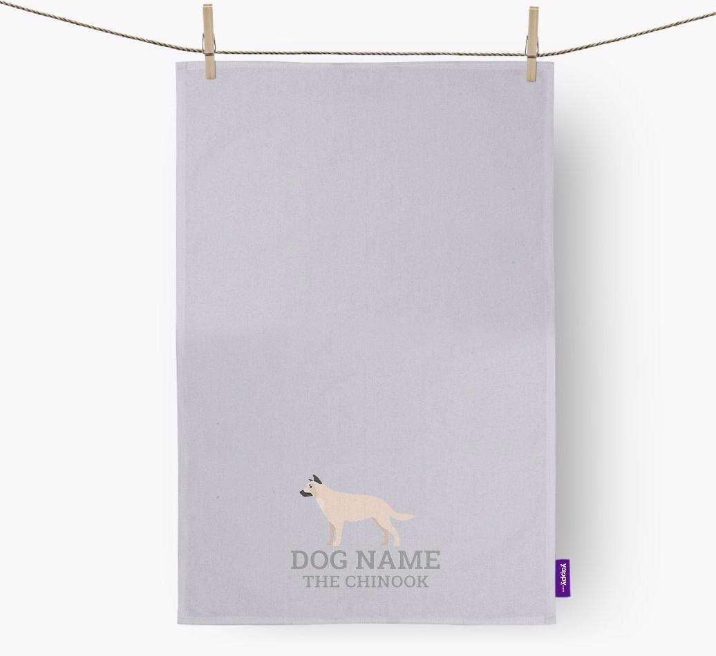 Personalized '{dogsName} The {breedFullName}' Dish Towel